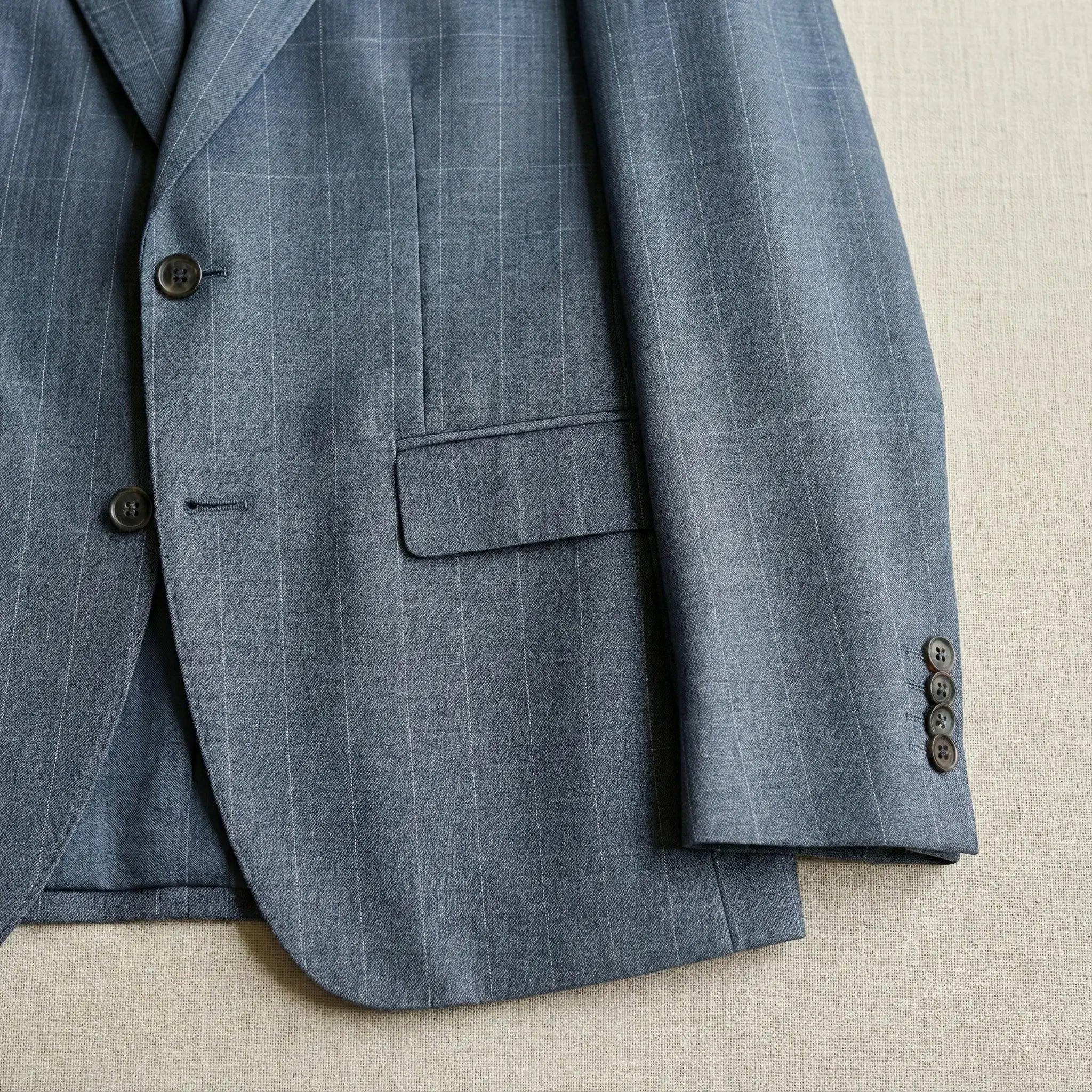 DONALD | Costum ALBASTRU în carouri