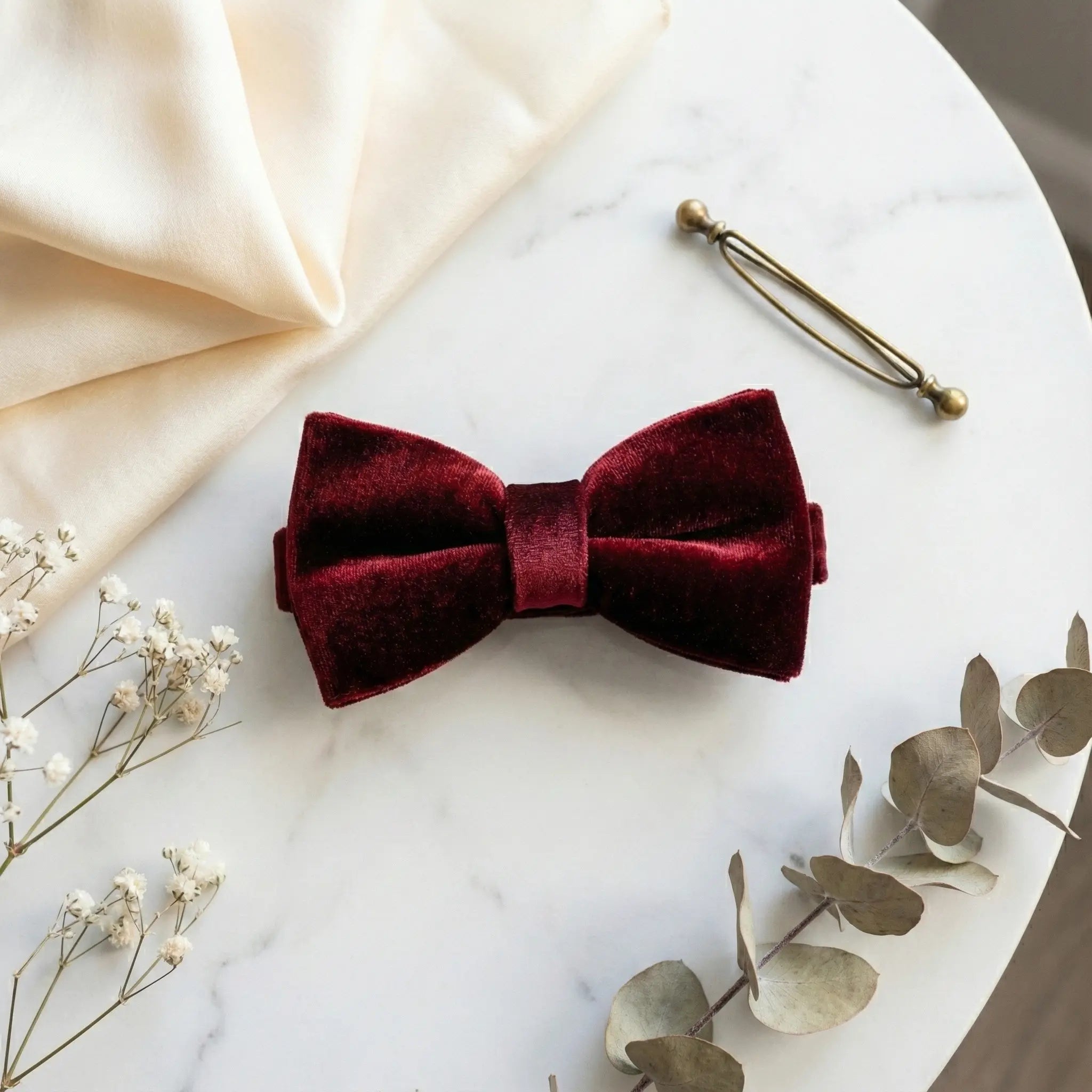 Papion VIȘINIU catifea