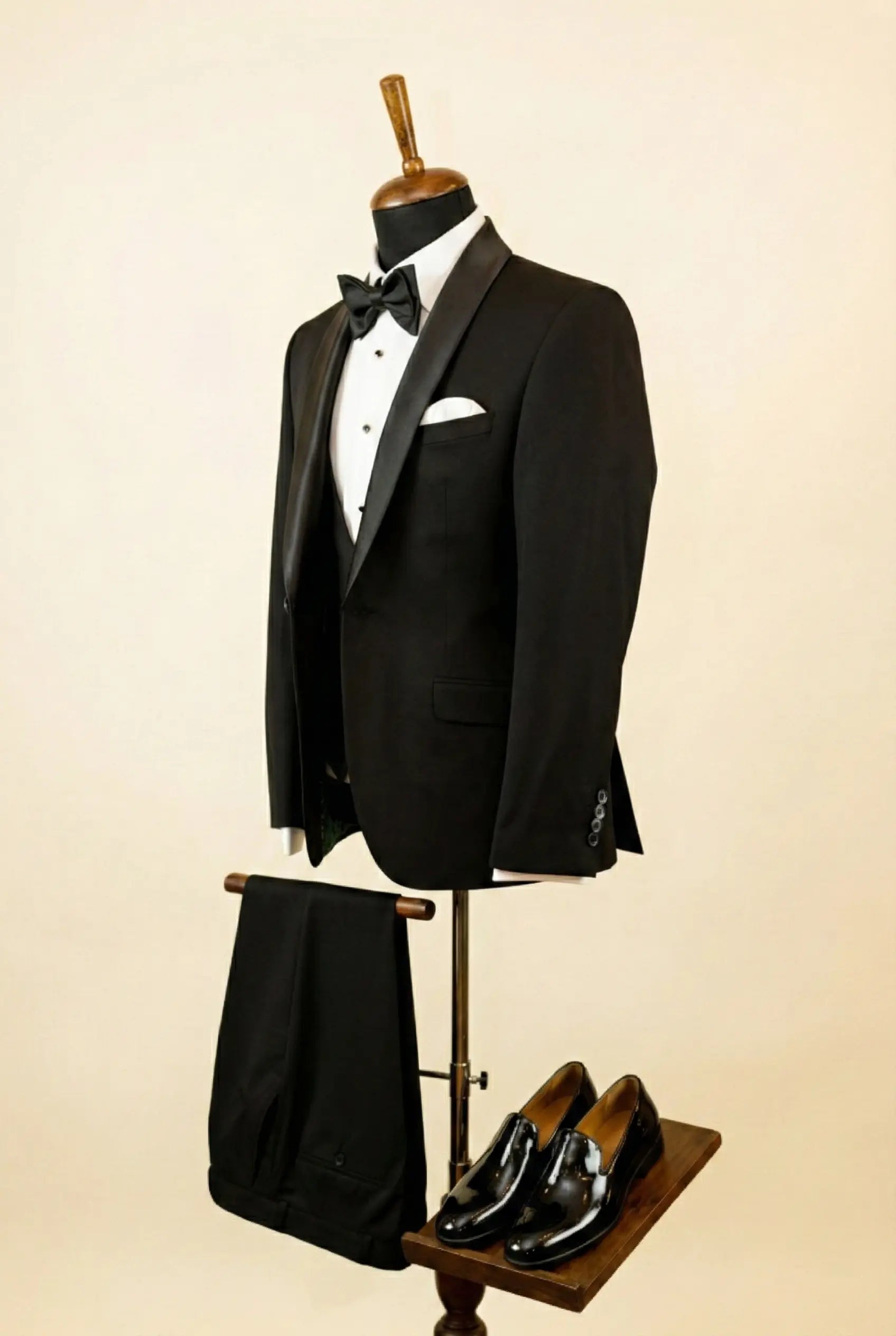 KENT | Tuxedo NEGRU clasic