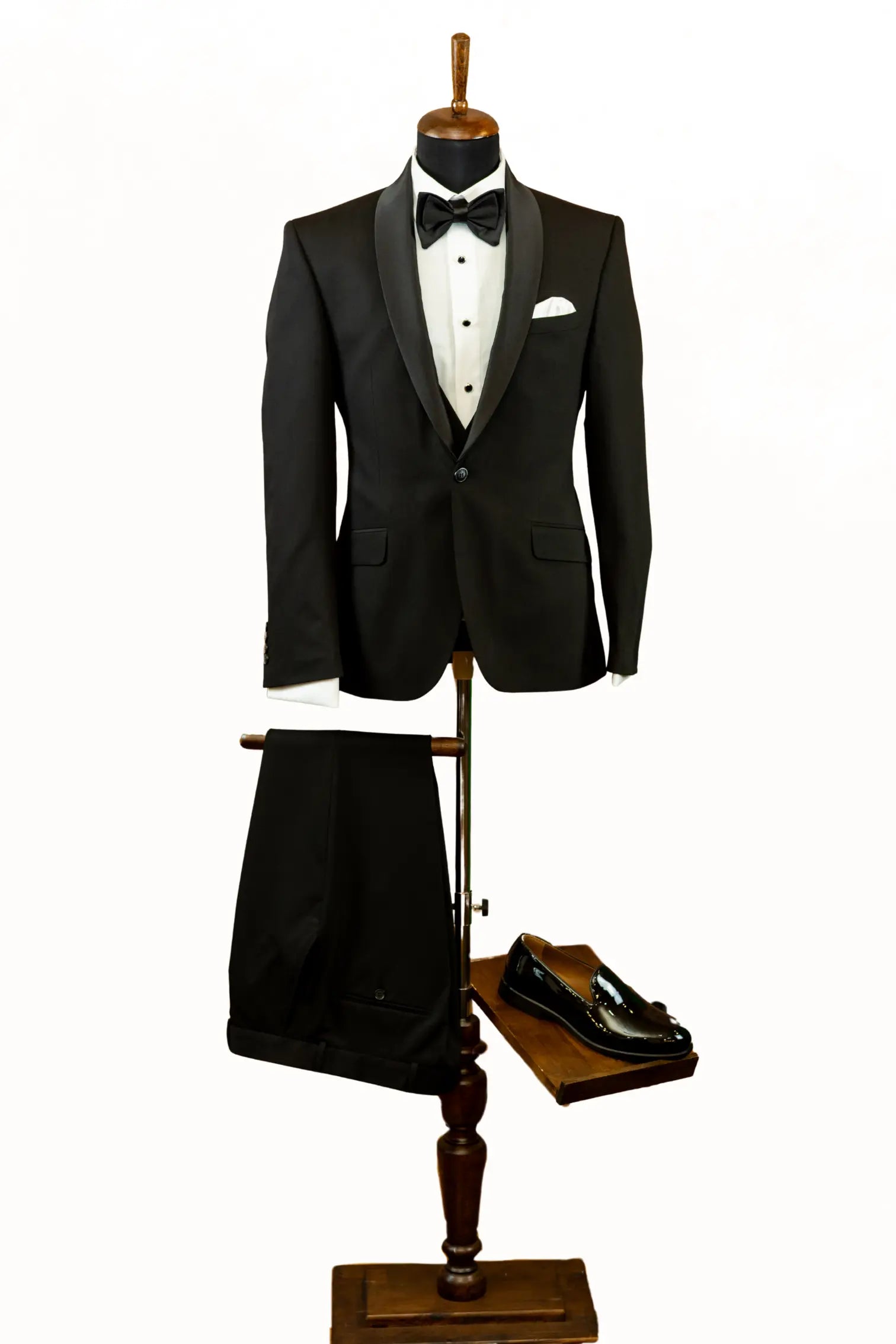 KENT | Tuxedo NEGRU clasic