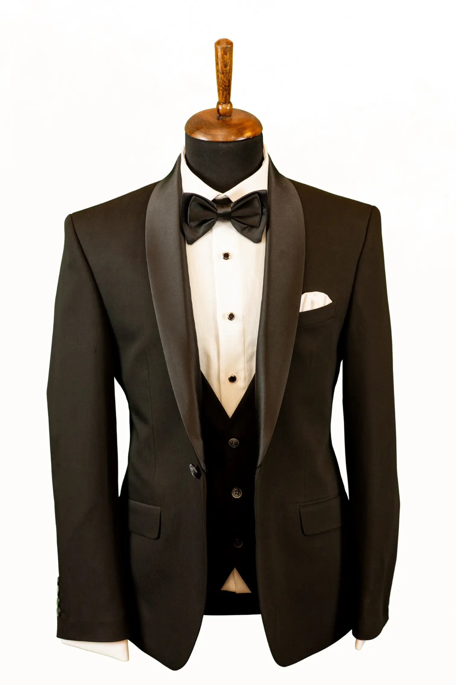 KENT | Tuxedo NEGRU clasic